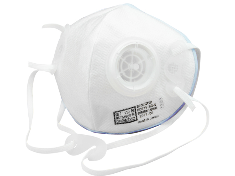 日本重松制作所DD11V防護口罩KN95霧霾跑步流感飛沫防塵顆?；ǚ?圖1)