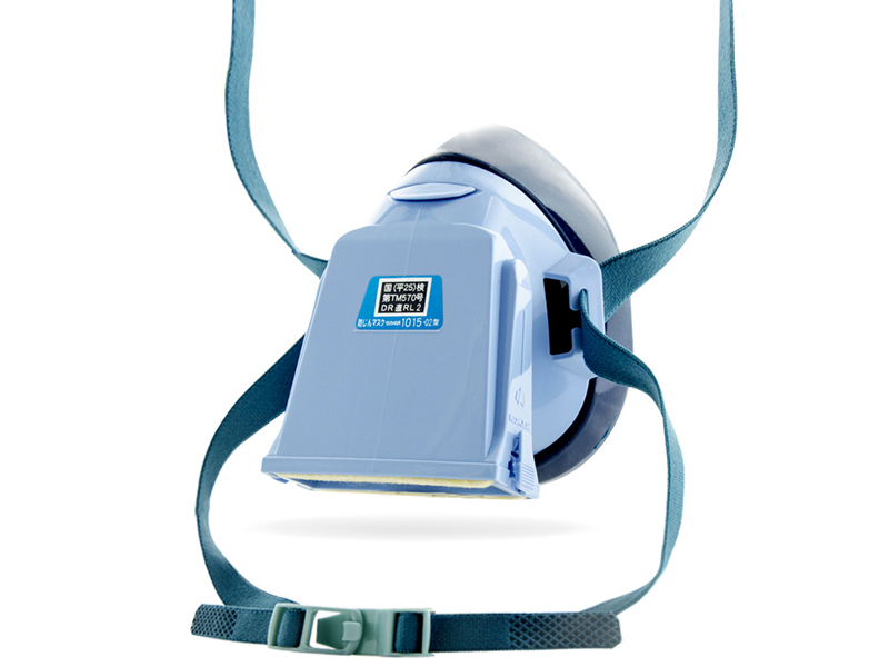 KOKEN/興研日本進口1015-02工業(yè)粉塵電焊石雕防塵面具防霧霾面罩(圖3)