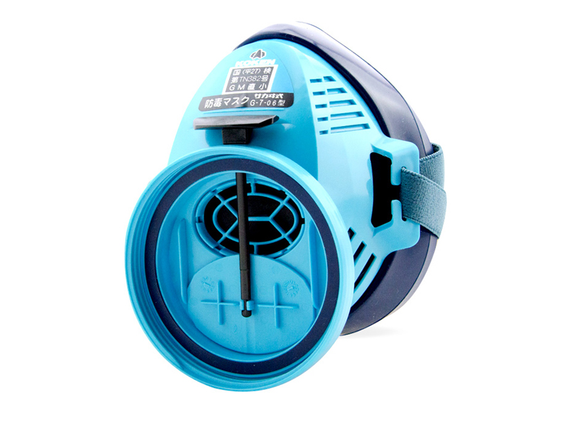 日本koken興研防毒面具G-7-06甲醛有機氣體環(huán)境甲苯辦公室裝修(圖3)